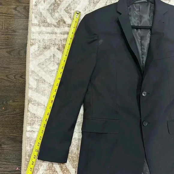 Men’s Ferrecci Black Blazer Size 40R - Picture 10 of 11
